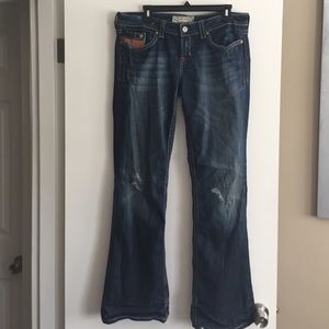 MEK boot cut jeans