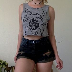 Ace of spades croppie ♠