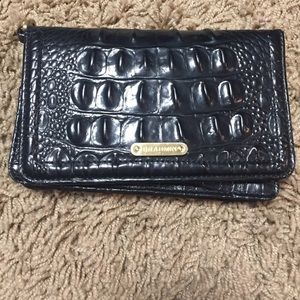 Black Brahmin wristlet