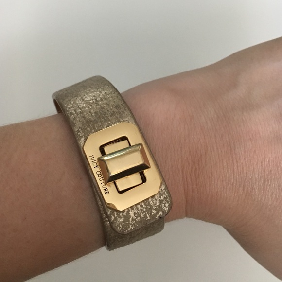 Juicy Couture leather bracelet