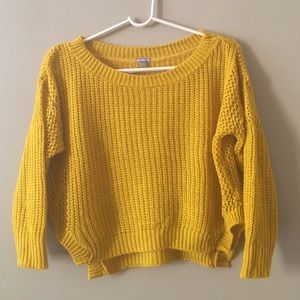 Mustard Pullover Sweater S