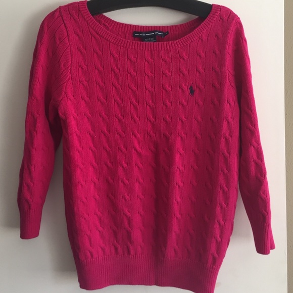 Ralph Lauren Sport cable knit sweater