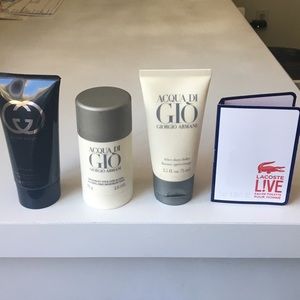 Gucci Guilty,Lacoste Live & Giorgio Armani