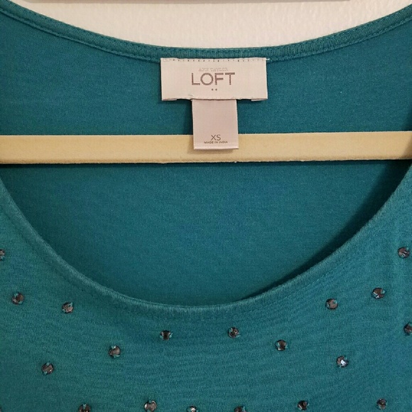 LOFT Rhinestone Top - Picture 4 of 4