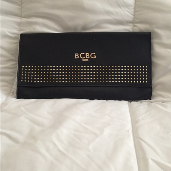 BCBG Black Clutch