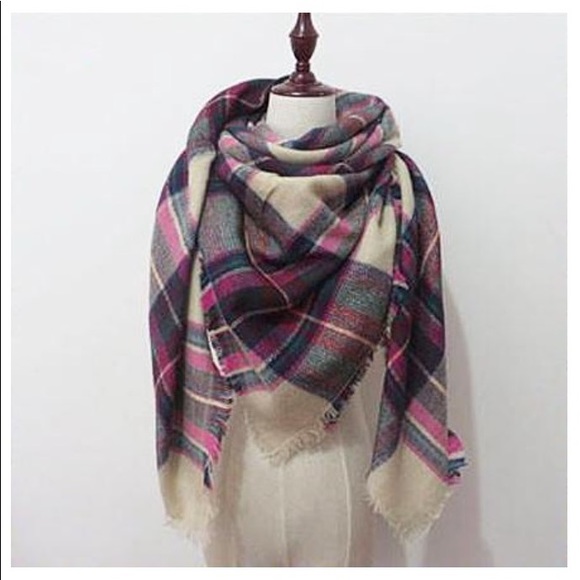 Re-stocked! Customer Favorite!!! Blanket Scarf! - Picture 5 of 8