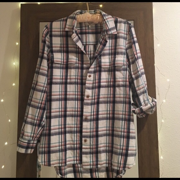 Madewell Oversized Boyfriend Flannel Small