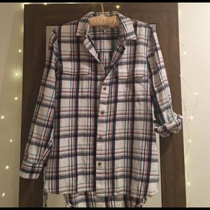 Madewell Oversized Boyfriend Flannel Small