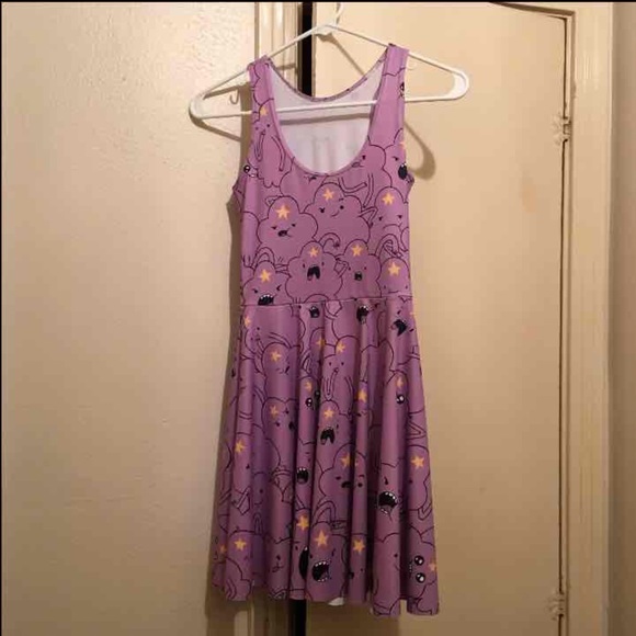 Blackmilk Adventure Time LSP skater dress
