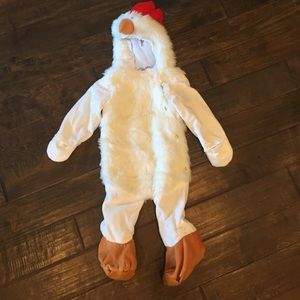 Super cute infant chicken costume!