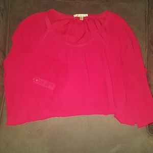 Stitch Fix coral cut out top