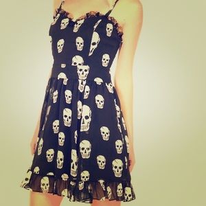 Skulls dress, by Royal Bones