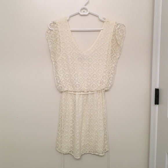 Ivory Lucy Love lace dress