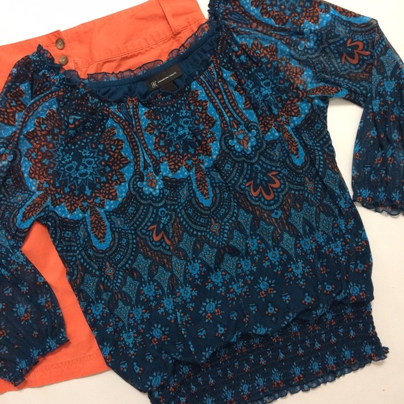 INC International Concepts Tops - ✨SALE✨INC international concepts Sheer sleeves Top