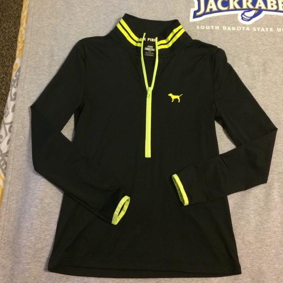 PINK black and green/yellow ultimate deep zip.