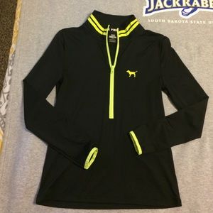 PINK black and green/yellow ultimate deep zip.