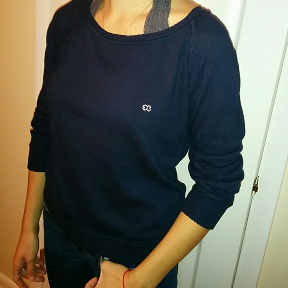 Escada sport navy blue sweater