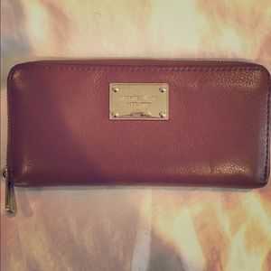 Michael Kors Brown leather "Jet Set"