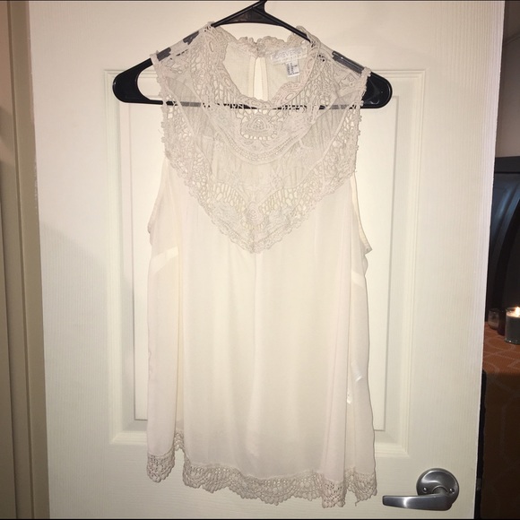 Cream Blouse