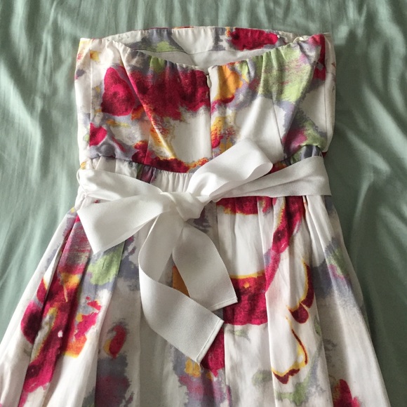 Strapless cotton dress - Picture 3 of 3