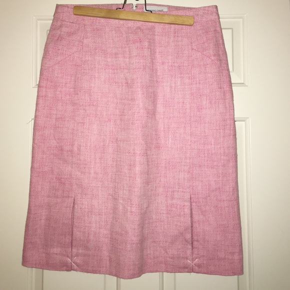 Box pleat skirt