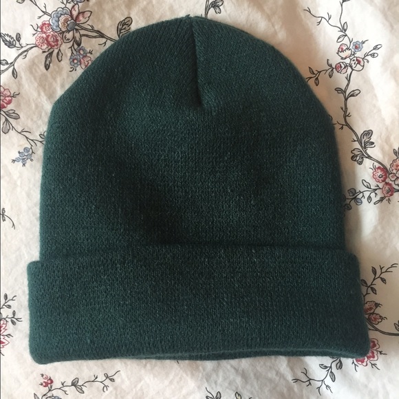 Green Beanie