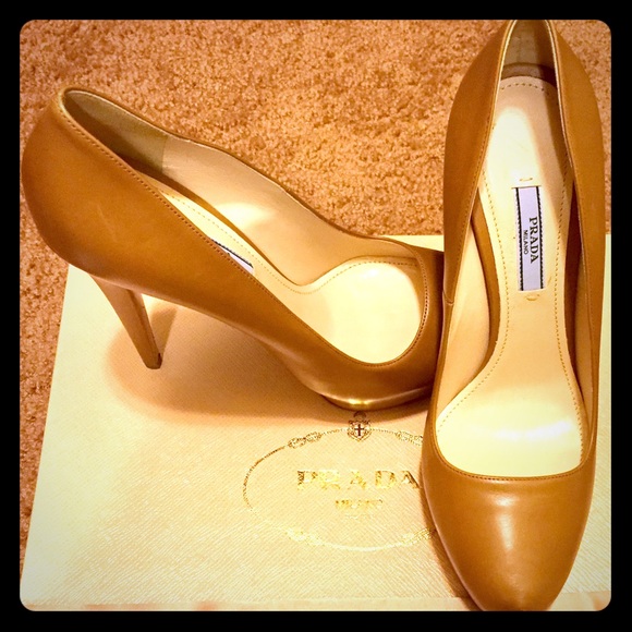 Prada Covered Platform Pump