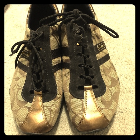Brown Coach Sneakers