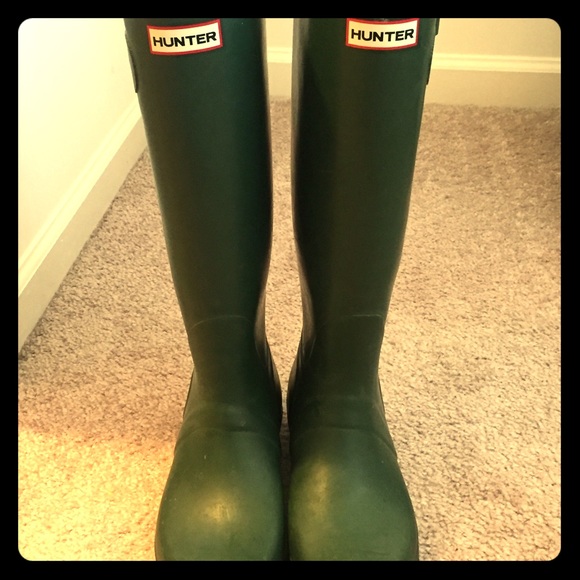 Green Hunter Boots