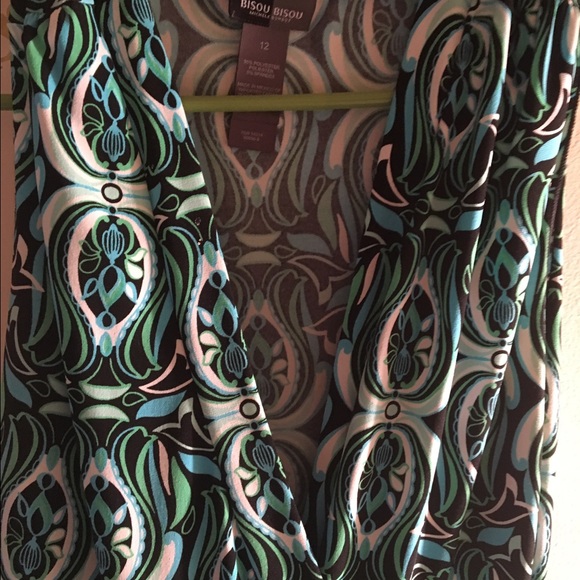Bisou bisou wrap dress