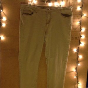 Red Blue Demin Khaki Jeans