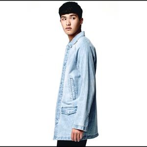 Denim Coach Jacket (PacSun)