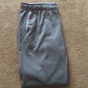 Grey Nike sweatpants