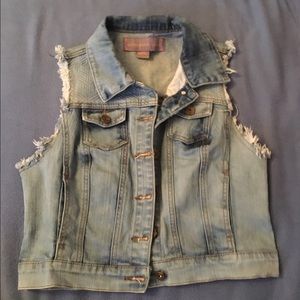 Denim vest