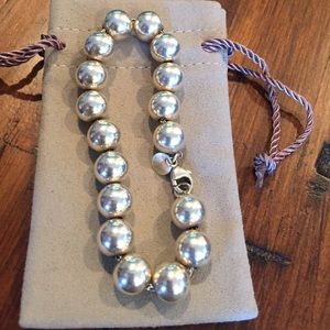 Tiffany & Co. Silver bead bracelet