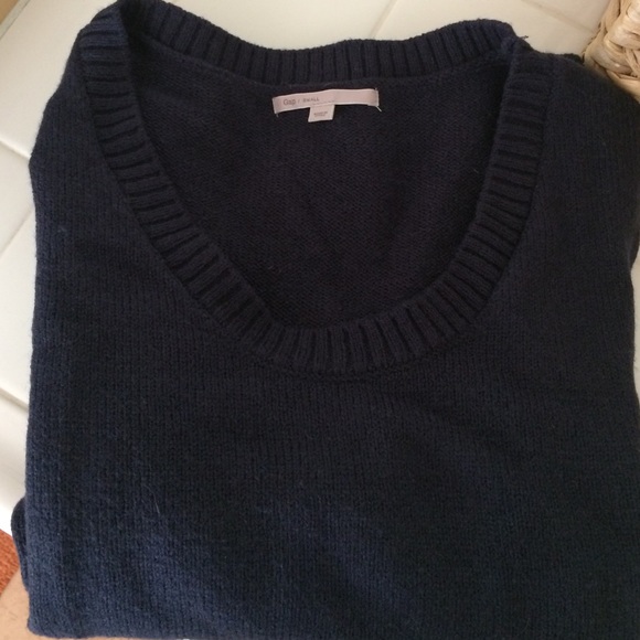 GAP Navy Crew Neck Sweater Sz Small