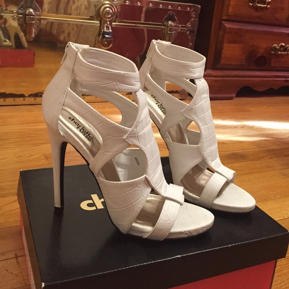 Charlotte Russe White Heels