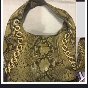 MK Python chain shoulder bag