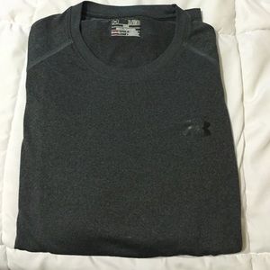 Under Armour heathered grey tee