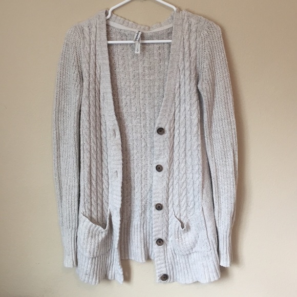 Tan Cardigan