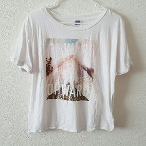 Onward &upward White t-shirt