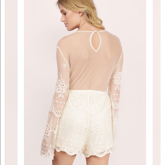 Lace Romper - Picture 3 of 3