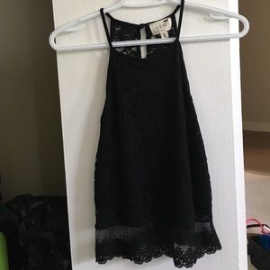 Cute tank top lace