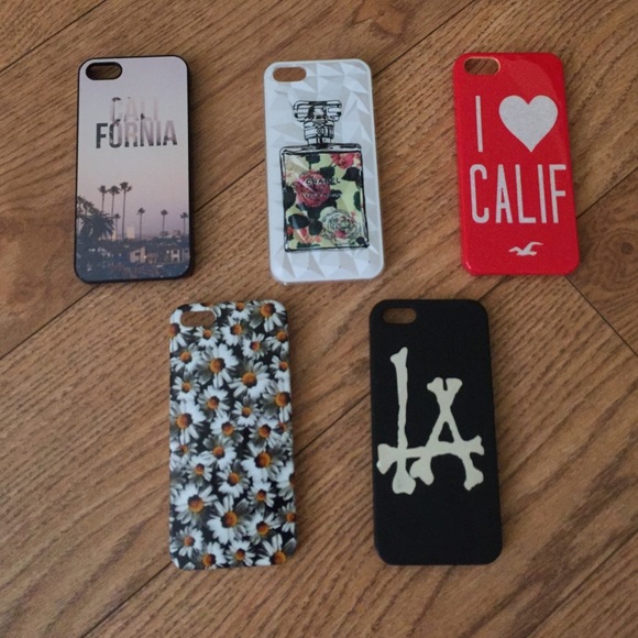 BUNDLE of 5 iPhone 5 cases - Picture 1 of 4