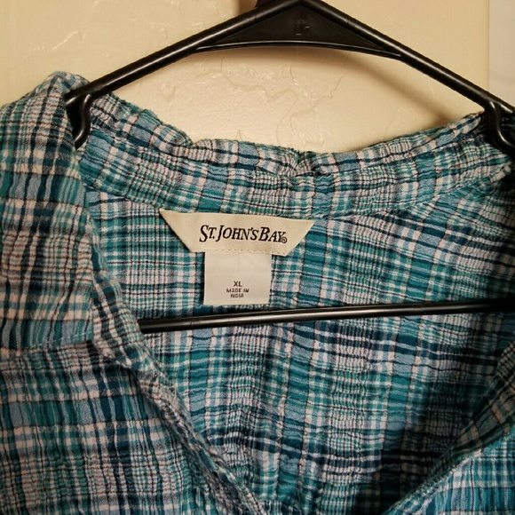 plaid top - Picture 2 of 2
