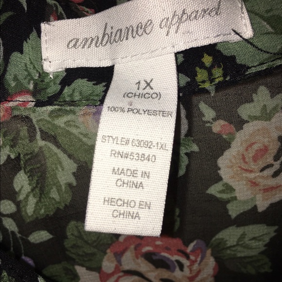 Floral top - Picture 3 of 3