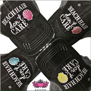 Beach Hair Don't Care Katydid cap