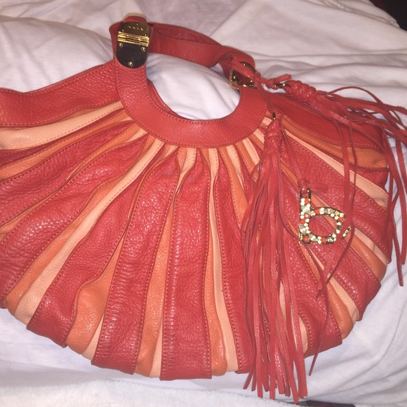 Bebe orange bag