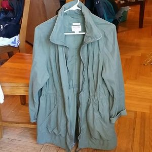Mossimo Anorak Jacket Green
