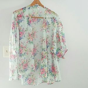 Pink blush maternity top